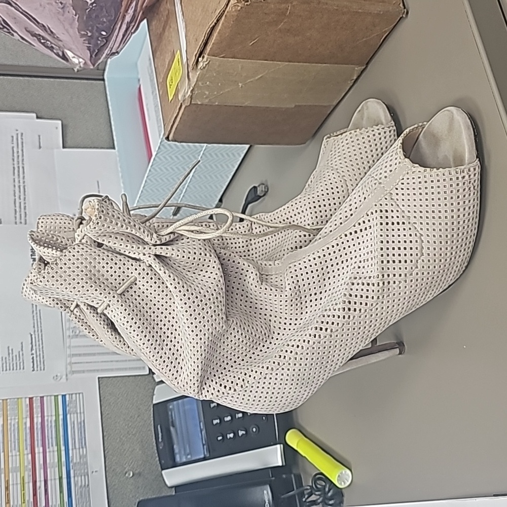 Perforated booties